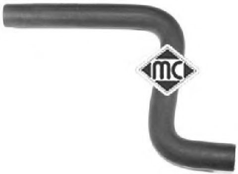 Патрубок радиатора Metalcaucho 08806