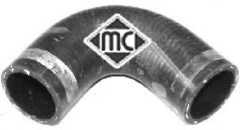 Патрубок радиатора Metalcaucho 08819