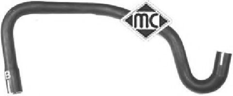 Патрубок радиатора Metalcaucho 08822