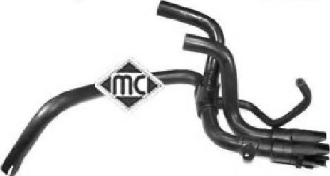 Патрубок радиатора Metalcaucho 08826