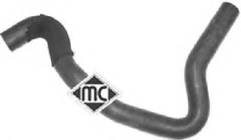 Патрубок радиатора Metalcaucho 08905