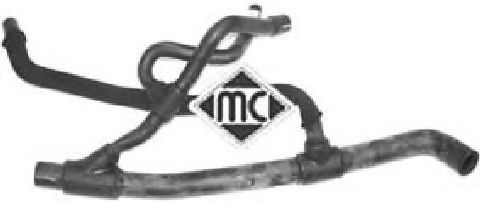 Патрубок радиатора Metalcaucho 08906