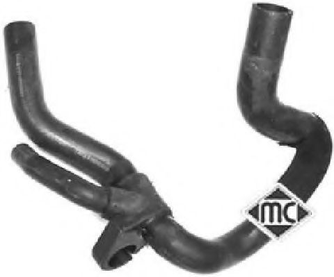 Патрубок радиатора Metalcaucho 08907