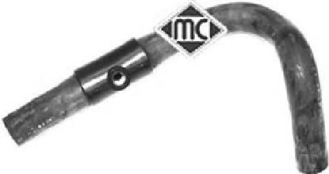Патрубок радиатора Metalcaucho 08909