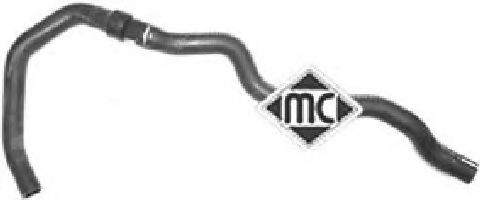 Патрубок радиатора Metalcaucho 08914
