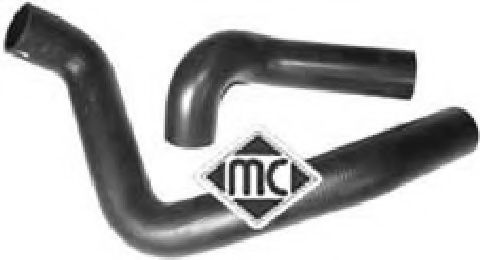 Патрубок радиатора Metalcaucho 08931
