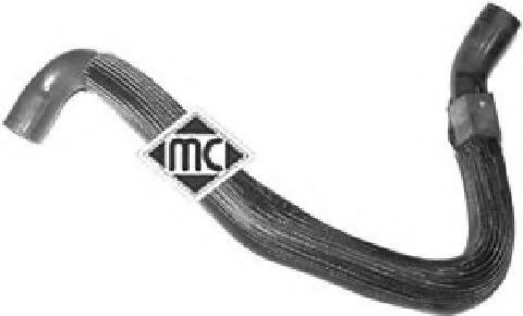 Патрубок радиатора Metalcaucho 08948