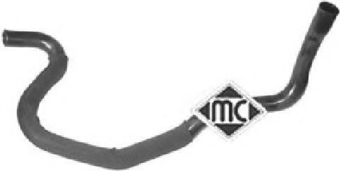 Патрубок радиатора Metalcaucho 08949