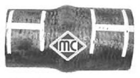 Патрубок радиатора Metalcaucho 08950