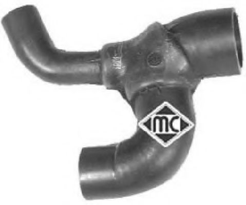 Патрубок радиатора Metalcaucho 08966