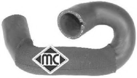 Патрубок радиатора Metalcaucho 08972