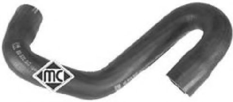 Патрубок радиатора Metalcaucho 08974