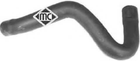 Патрубок радиатора Metalcaucho 08976