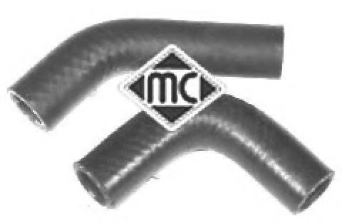 Патрубок радиатора Metalcaucho 08996