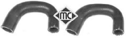 Патрубок радиатора Metalcaucho 08997
