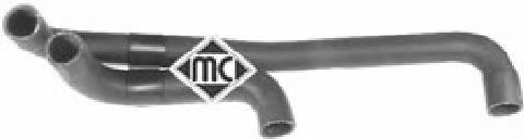 Патрубок радиатора Metalcaucho 09026