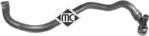 Патрубок радиатора Metalcaucho 09045