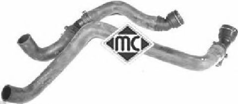 Патрубок радиатора Metalcaucho 09078