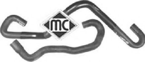 Патрубок радиатора Metalcaucho 09098