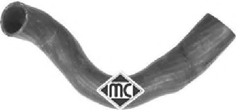 Патрубок радиатора Metalcaucho 09118