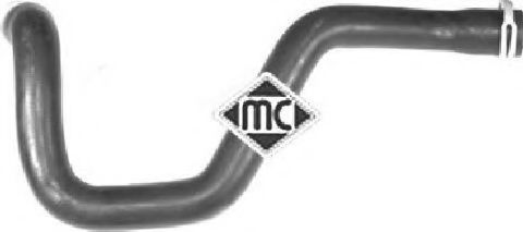 Патрубок радиатора Metalcaucho 09126