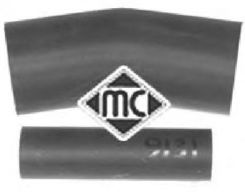 Патрубок радиатора METALCAUCHO 09131