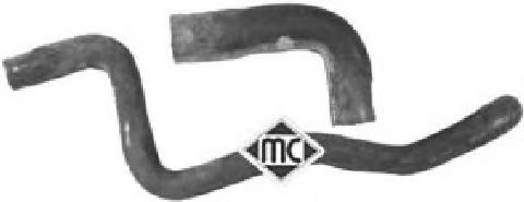 Патрубок радиатора Metalcaucho 09153