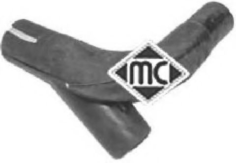 Патрубок радиатора Metalcaucho 09156