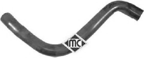 Патрубок радиатора Metalcaucho 09169