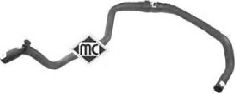 Патрубок радиатора Metalcaucho 09179