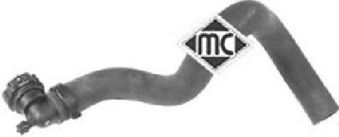 Патрубок радиатора Metalcaucho 09193