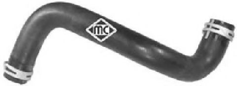 Патрубок радиатора Metalcaucho 09211