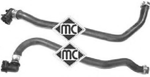 Патрубок радиатора Metalcaucho 09213
