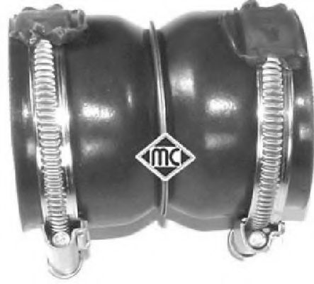 Патрубок радиатора Metalcaucho 09236
