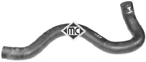 Патрубок радиатора Metalcaucho 09277