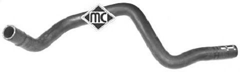 Патрубок радиатора Metalcaucho 09278