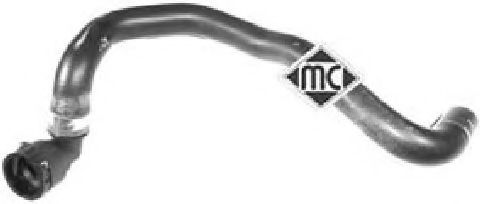 Патрубок радиатора Metalcaucho 09316