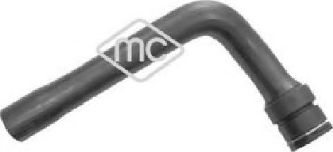 Патрубок радиатора Metalcaucho 09327