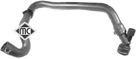Патрубок радиатора Metalcaucho 09336