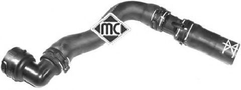 Патрубок радиатора Metalcaucho 09337