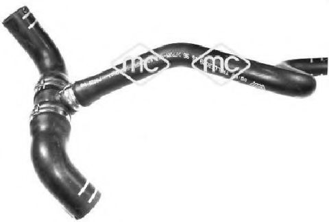 Патрубок радиатора Metalcaucho 09349