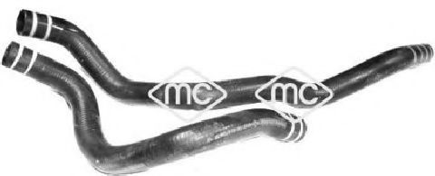 Патрубок радиатора Metalcaucho 09350