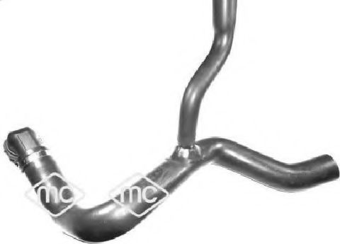 Патрубок радиатора Metalcaucho 09354