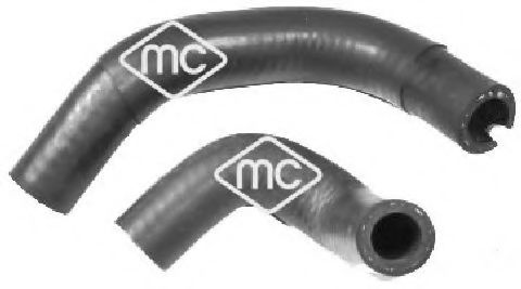 Патрубок радиатора Metalcaucho 09424