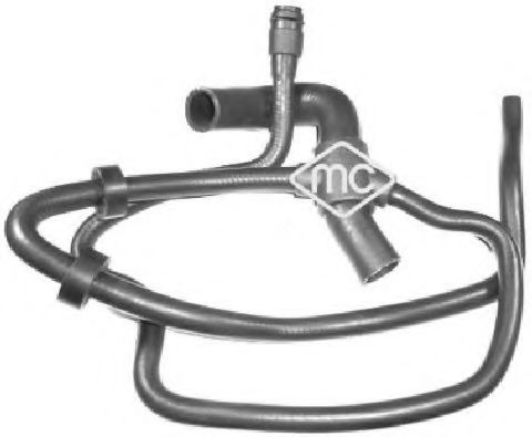 Патрубок радиатора Metalcaucho 09427