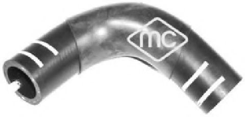 Патрубок радиатора Metalcaucho 09435