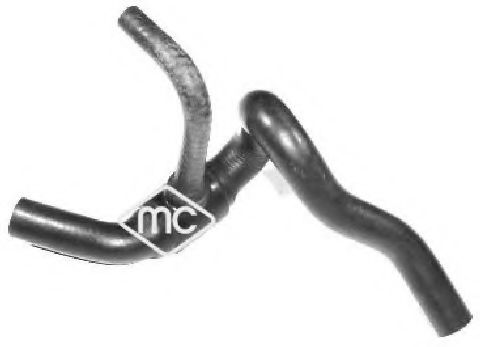 Патрубок радиатора Metalcaucho 09449