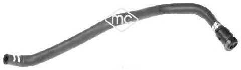 Патрубок радиатора Metalcaucho 09467