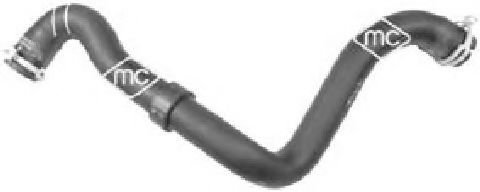 Патрубок радиатора Metalcaucho 09509