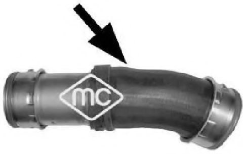 Патрубок наддува Metalcaucho 09533